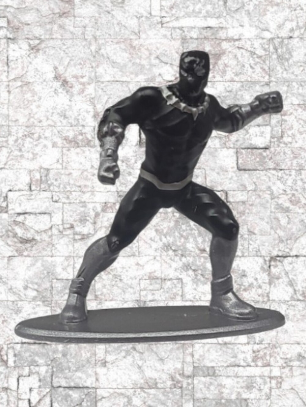 2018 MARVEL METAL DIE-CAST FIGURE BLACK PANTHER                  1 3/4" NO.31246